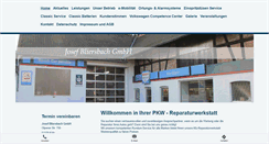 Desktop Screenshot of carservice-bliersbach.de